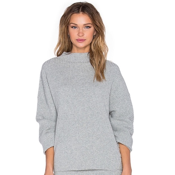 Cheap Monday grey Rival sweater revolve xsmall ribbed - Picture 6 of 11